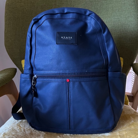 STATE Backpack Navy *EUC* - Picture 1 of 8